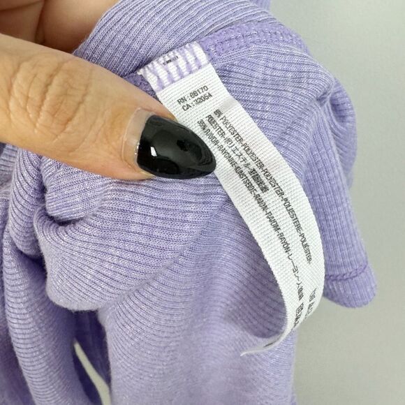 FREE PEOPLE INTIMATELY | Topanga Sleeveless Turtleneck Lavender Women’s Size XS - Picture 8 of 9